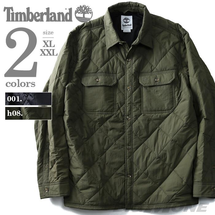 大きいサイズ メンズ TIMBERLAND ティンバーランド ジャケット アウター キルティング 中綿ブルゾン USA 直輸入 tb0a1plu