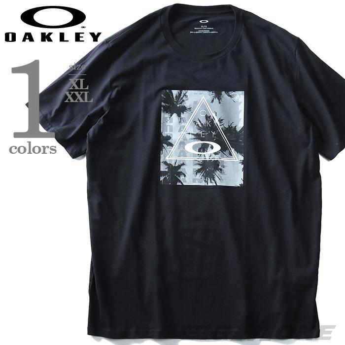 大きいサイズ メンズ OAKLEY オークリー 半袖 プリント Tシャツ USA 直輸入 oky457085vt