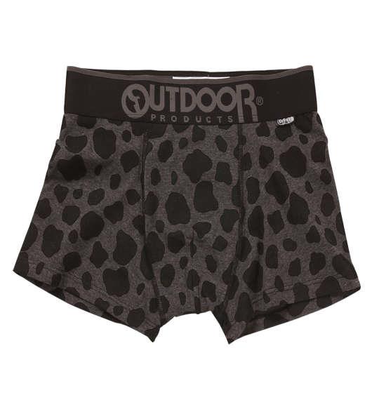 大きいサイズ メンズ OUTDOOR PRODUCTS ブラックパターン ボクサーパンツ 下着 肌着 インナー 前開き ボクサー パンツ ブラック ダルメシアン 1149-8343-1 3L 4L 5L 6L