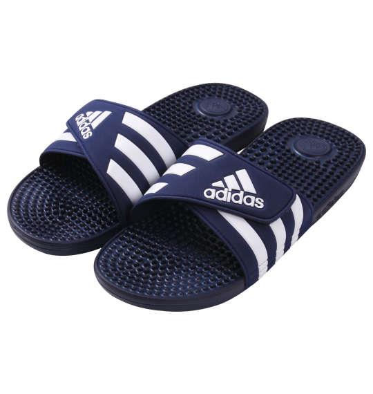 大きいサイズ メンズ adidas サンダル アディサージ ダークブルー 1140-9200-1 30.5 31.5