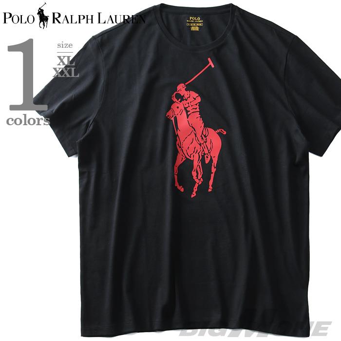 大きいサイズ メンズ POLO RALPH LAUREN ポロ ラルフローレン ビッグポニー 半袖 Tシャツ USA直輸入 710708074010