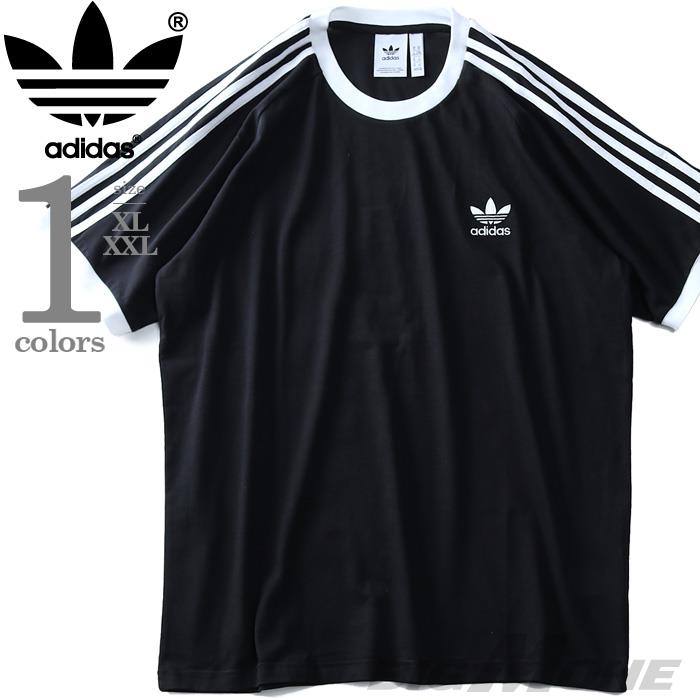 大きいサイズ メンズ ADIDAS アディダス 3ストライプ 半袖 Tシャツ USA直輸入 cw1202