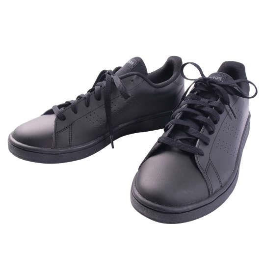 大きいサイズ メンズ adidas スニーカー ADVANCOURT BASE コアブラック 1140-9354-2 29 30 31 32