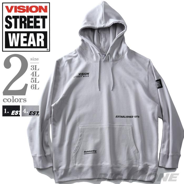 VISIONSTREETWEARマルチロゴプルオーバーパーカー春夏新作0304121