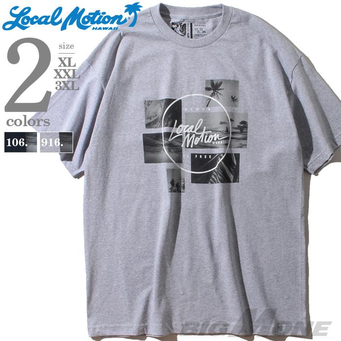 ブランドセールLOCALMOTIONローカルモーション半袖プリントTシャツsmt17311