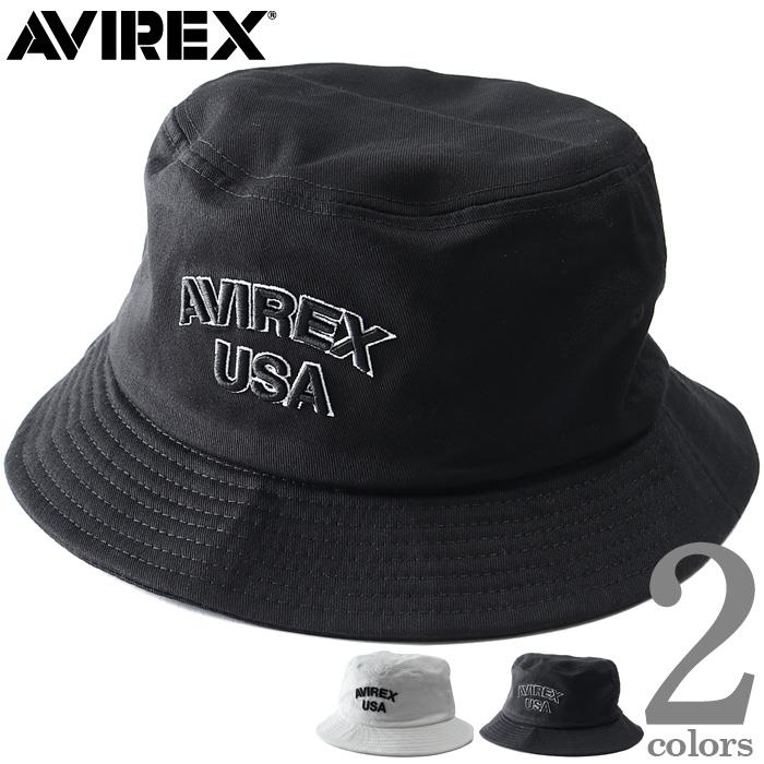 AVIREXアヴィレックスロゴ刺繍ハット帽子USA直輸入14755800