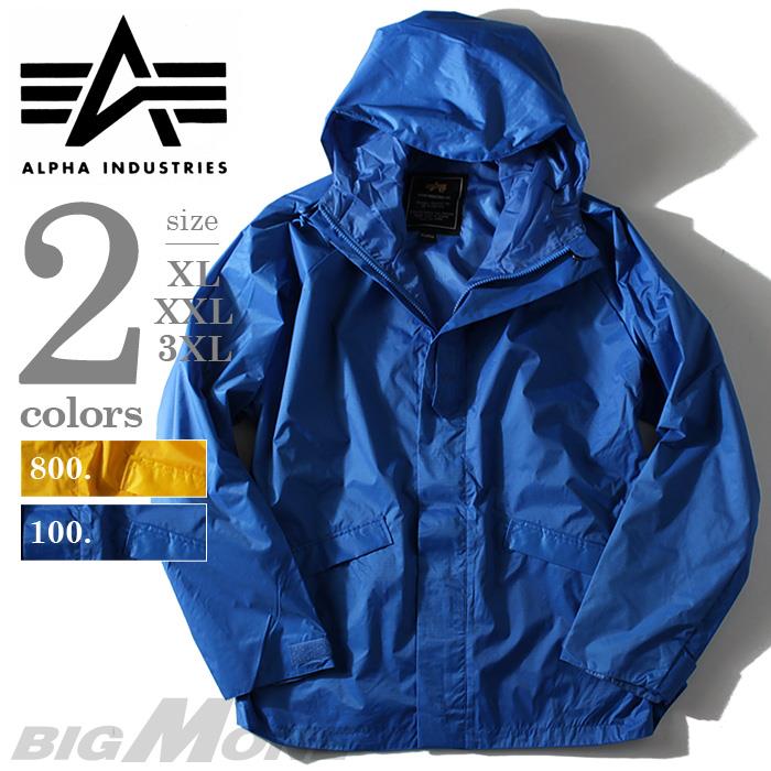 【WEB限定価格】大きいサイズ メンズ ALPHA INDUSTRIES アルファインダストリーズ アウター ウィンドブレーカー BUNKER XL XXL 3XL USA 直輸入 mjb42020c1b