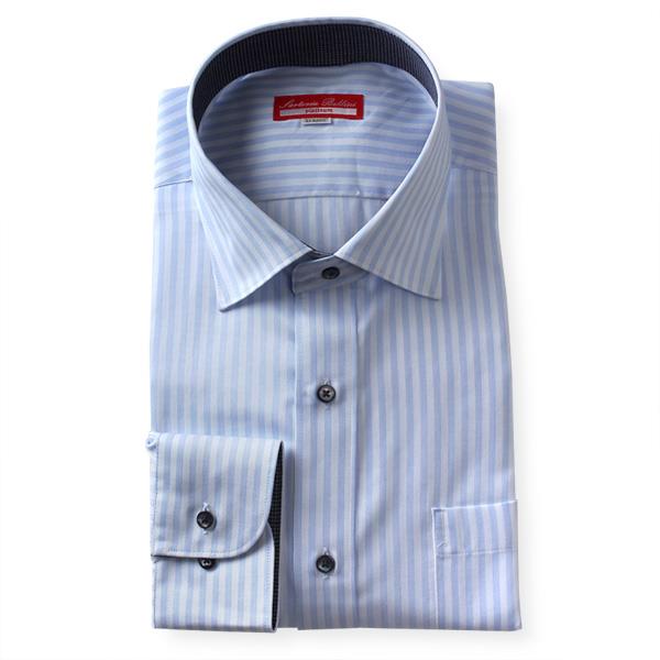 2点目半額 大きいサイズ メンズ SARTORIA BELLINI 長袖 Yシャツ ビジネス 長袖 ワイシャツ セミワイド レギュラーシャツ 45902