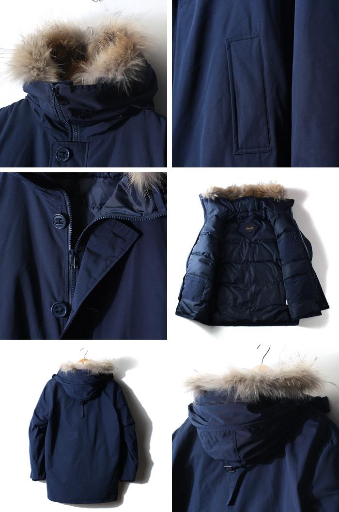 【WEB限定価格】【winter】大きいサイズ メンズ SARTORIA BELLINI リアルファー ダウンジャケット azb-1311