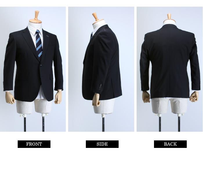 【WEB限定価格】大きいサイズ メンズ SARTORIA BELLINI 日本製 ビジネス スーツ アジャスター付 シングル 2ツ釦 ビジネススーツ 高級スーツ 上下セット jbt6s011-994