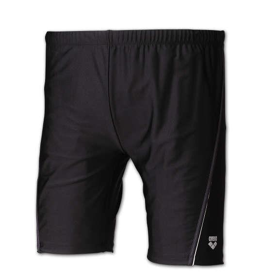 大きいサイズ メンズ arena スイムパンツ 水着 水泳 海パン ブラック × チャコール 1174-6260-2 3L 4L 5L 6L