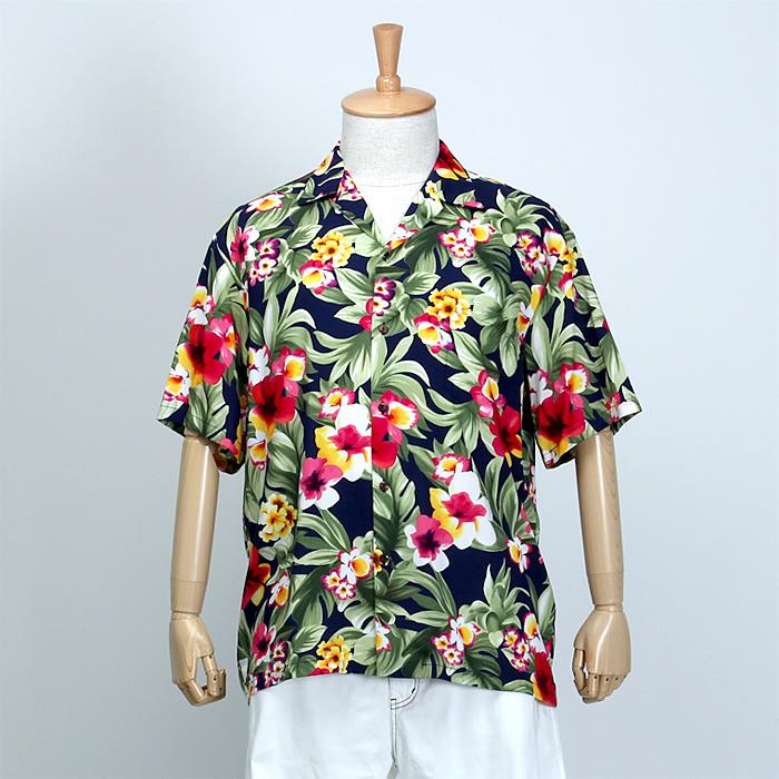 【WEB限定価格】大きいサイズ メンズ TWO PALMS (トゥーパームス) 半袖アロハシャツ MADE IN HAWAII 501r-k-nan