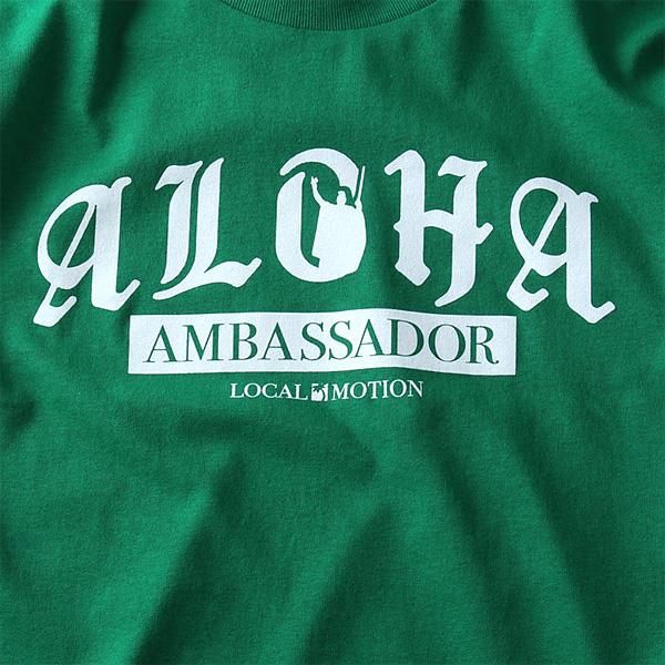 【WEB限定価格】【lo0511】大きいサイズ メンズ LOCAL MOTION ローカルモーション プリント 半袖 Tシャツ AMBASSADOR USA 直輸入 smt4213