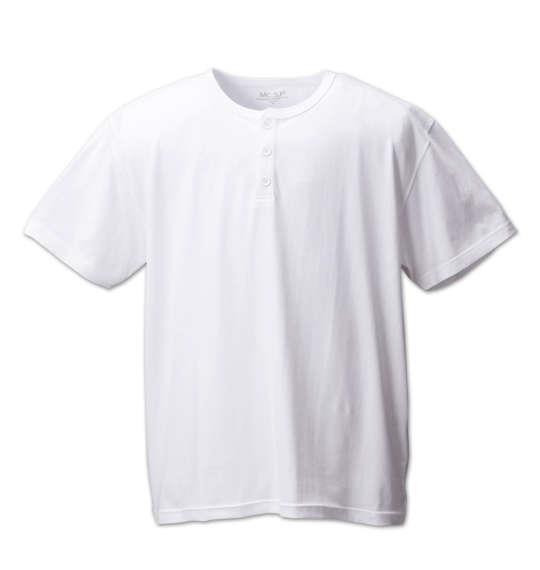 大きいサイズ メンズ Mc.S.P 半袖 クルーネック Tシャツ 半袖Ｔシャツ ホワイト 1158-6591-1 3L 4L 5L 6L 8L 10L