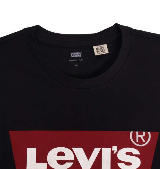 大きいサイズ メンズ Levi's 半袖Tシャツ ブラック 1178-6570-2 2XL 3XL