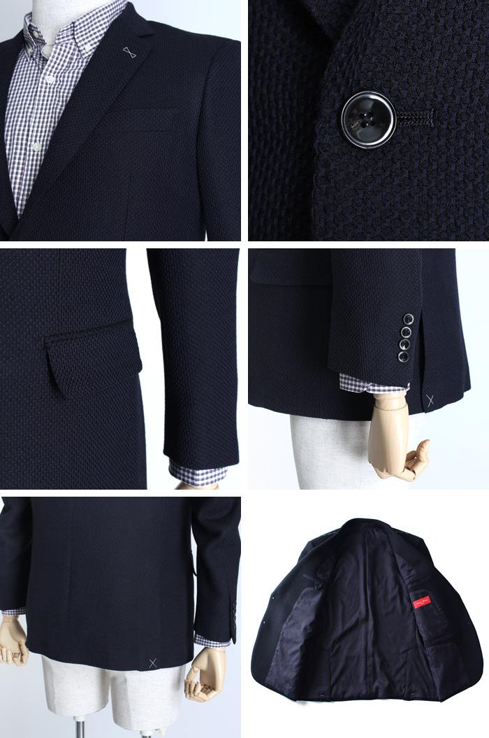 【WEB限定価格】大きいサイズ メンズ SARTORIA BELLINI ジャケット アウター ビジネス きれいめ 日本製 2ツ釦 テーラードジャケット jbj6w007