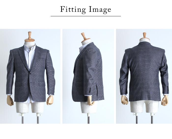 【WEB限定価格】大きいサイズ メンズ SARTORIA BELLINI ジャケット アウター ビジネス きれいめ 日本製 2ツ釦 テーラードジャケット jbj6w009