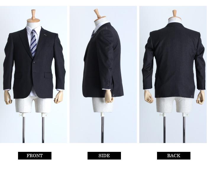 【WEB限定価格】大きいサイズ メンズ SARTORIA BELLINI 日本製 ビジネス スーツ アジャスター付 シングル 2ツ釦 ビジネススーツ 高級スーツ 上下セット jbt016