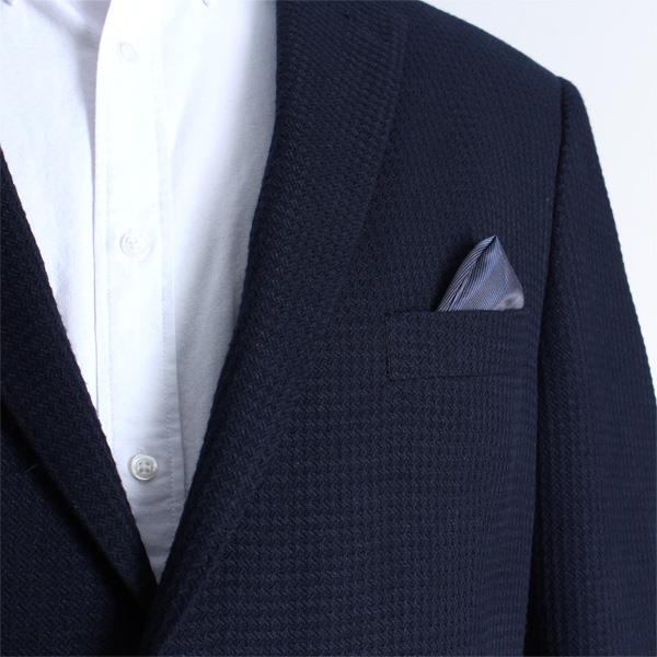 【WEB限定価格】大きいサイズ メンズ SARTORIA BELLINI ワッフル 2ツ釦 ジャケット azjk-1625