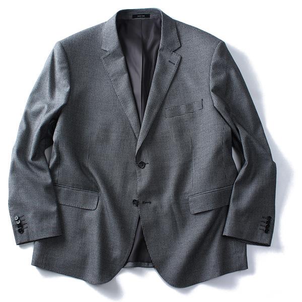 【WEB限定価格】大きいサイズ メンズ SARTORIA BELLINI 千鳥柄 2ツ釦 ジャケット azjk-1627