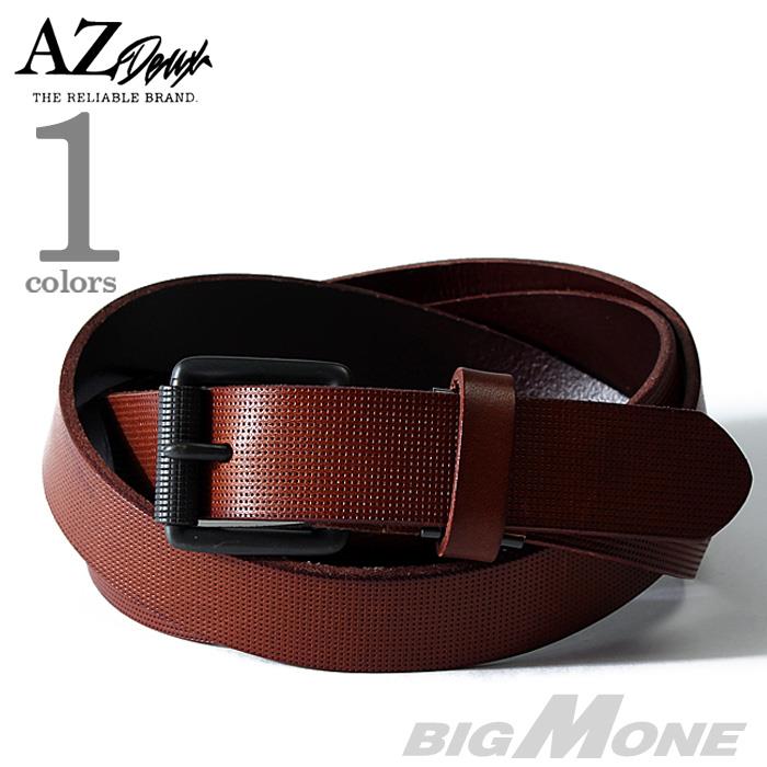 【WEB限定価格】大きいサイズ メンズ AZ DEUX レザー ベルト ロングサイズ azcl-169041