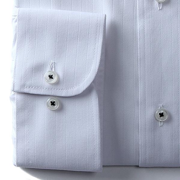 2点目半額 大きいサイズ メンズ DANIEL DODD ビジネス Ｙシャツ 長袖 ワイシャツ 消臭加工 白ドビー ワイドシャツ ビジネスシャツ eadn80-3