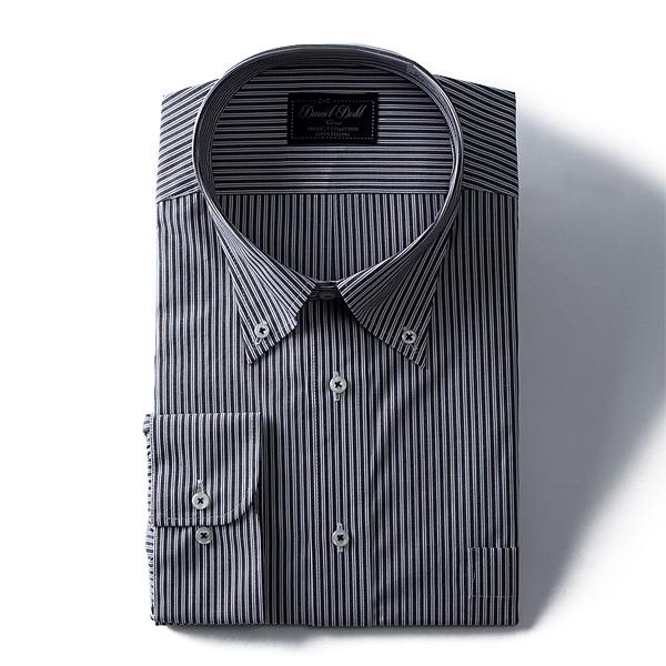 2点目半額 大きいサイズ メンズ DANIEL DODD ビジネス Ｙシャツ 長袖 ワイシャツ 消臭加工 ボタンダウンシャツ ビジネスシャツ eadn80-43