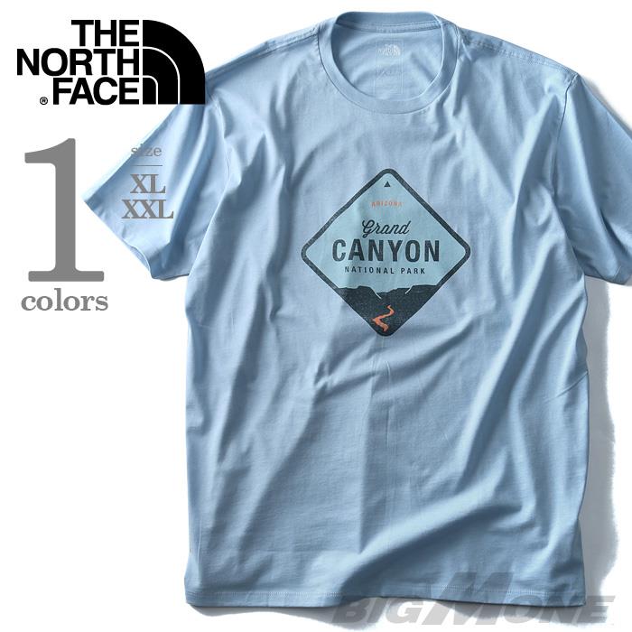 大きいサイズ メンズ THE NORTH FACE ザ ノース フェイス 半袖 プリント Tシャツ CANYON USA 直輸入 nf0a34xqefv