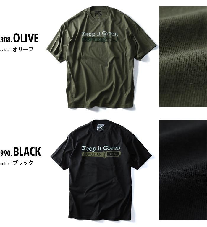 【WEB限定価格】【lo0511】大きいサイズ メンズ LOCAL MOTION ローカルモーション 半袖 Ｔシャツ プリント 半袖Tシャツ Keep it Green USA半袖 Ｔシャツ 直輸入 mts-4311