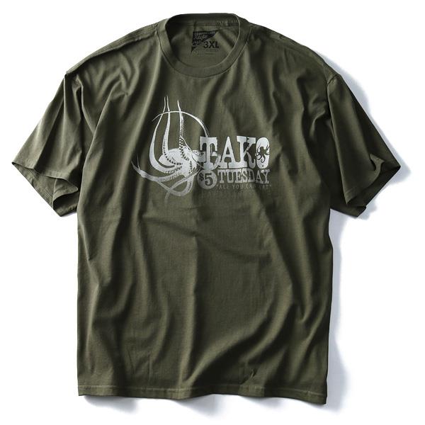 【WEB限定価格】【lo0511】大きいサイズ メンズ LOCAL MOTION ローカルモーション 半袖 Ｔシャツ プリント 半袖Tシャツ TAKO USA半袖 Ｔシャツ 直輸入 mts-4422