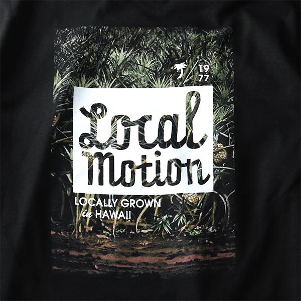 【WEB限定価格】【lo0511】大きいサイズ メンズ LOCAL MOTION ローカルモーション プリント 半袖 Tシャツ LOCALLY GROWN USA 直輸入 smt-4417