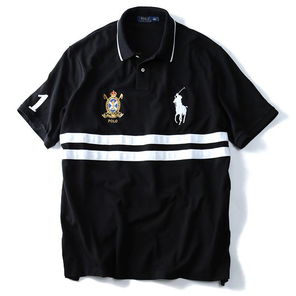 【WEB限定価格】ブランドセール 【大きいサイズ】【メンズ】POLO RALPH LAUREN(ポロ ラルフローレン) 半袖ビッグポニー鹿の子ポロシャツ CLASSIC FIT(1)【USA直輸入】710-660726-00