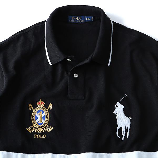 【WEB限定価格】ブランドセール 【大きいサイズ】【メンズ】POLO RALPH LAUREN(ポロ ラルフローレン) 半袖ビッグポニー鹿の子ポロシャツ CLASSIC FIT(1)【USA直輸入】710-660726-00