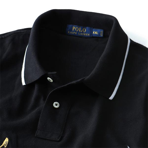 【WEB限定価格】ブランドセール 【大きいサイズ】【メンズ】POLO RALPH LAUREN(ポロ ラルフローレン) 半袖ビッグポニー鹿の子ポロシャツ CLASSIC FIT(1)【USA直輸入】710-660726-00