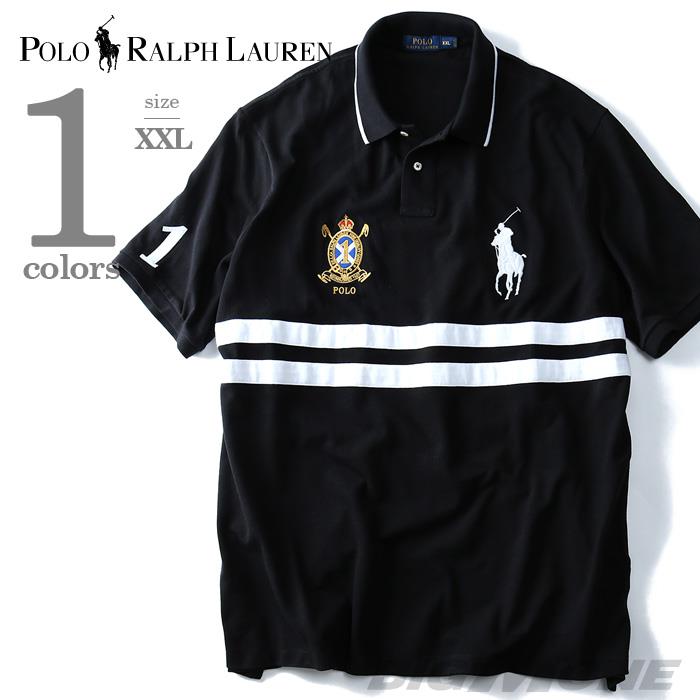 【WEB限定価格】ブランドセール 【大きいサイズ】【メンズ】POLO RALPH LAUREN(ポロ ラルフローレン) 半袖ビッグポニー鹿の子ポロシャツ CLASSIC FIT(1)【USA直輸入】710-660726-00