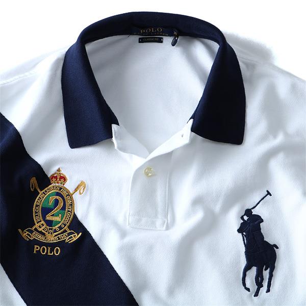 【WEB限定価格】ブランドセール 【大きいサイズ】【メンズ】POLO RALPH LAUREN(ポロ ラルフローレン) 半袖ビッグポニー鹿の子ポロシャツ CLASSIC FIT(2)【USA直輸入】710-660725-00