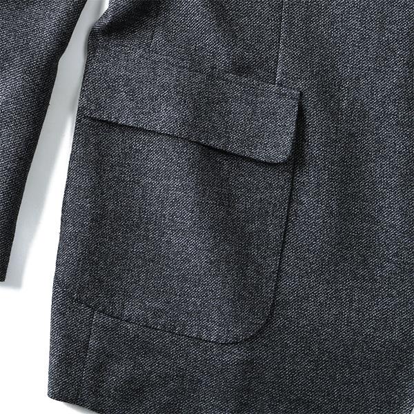 【WEB限定価格】大きいサイズ メンズ SARTORIA BELLINI 3ツ釦 段返り ウール混 ジャケット azjk3217604