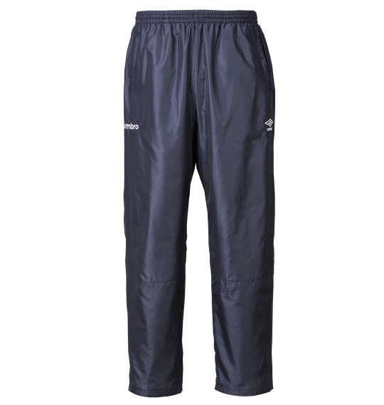 大きいサイズ メンズ UMBRO ラインド ロングパンツ ボトムス ズボン パンツ ネイビー 1176-7331-1 3L 4L 5L 6L