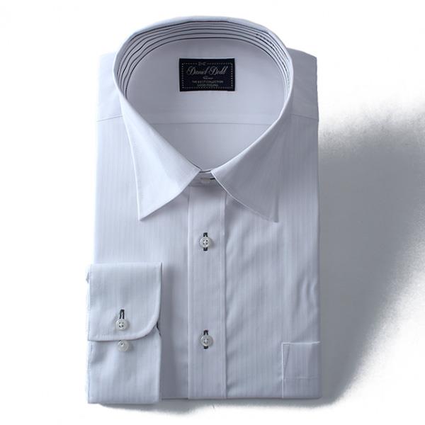 2点目半額 大きいサイズ メンズ DANIEL DODD ビジネス Ｙシャツ 長袖 ワイシャツ 形態安定 抗菌防臭 ワイドカラーシャツ ビジネスシャツeadn81-1