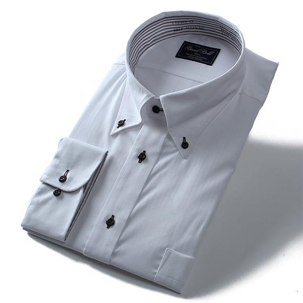 2点目半額 大きいサイズ メンズ DANIEL DODD ビジネス Ｙシャツ 長袖 ワイシャツ 形態安定 ストレッチ ボタンダウンシャツ ビジネスシャツeadn82-2