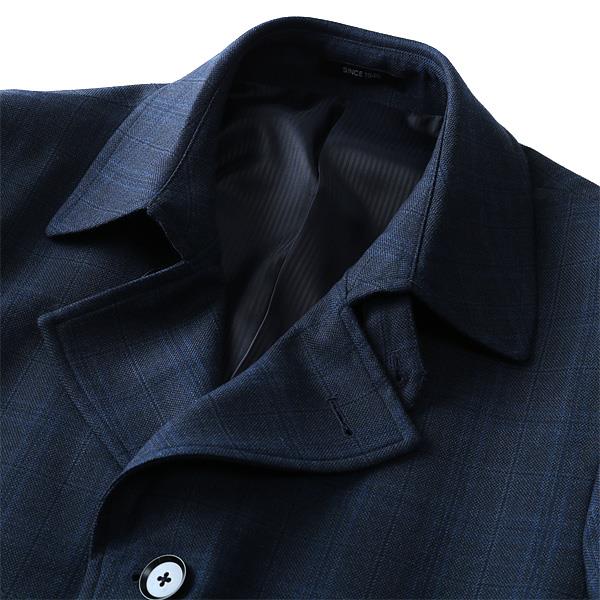 【2022bb】【WEB限定価格】大きいサイズ メンズ SARTORIA BELLINI シングル ウール混 ステンカラーコート azc3417602