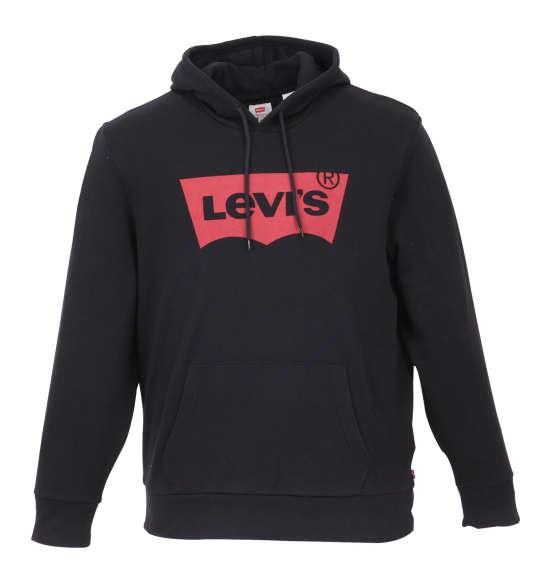 大きいサイズ メンズ Levi's プルパーカー ブラック 1178-7650-2 2XL 3XL