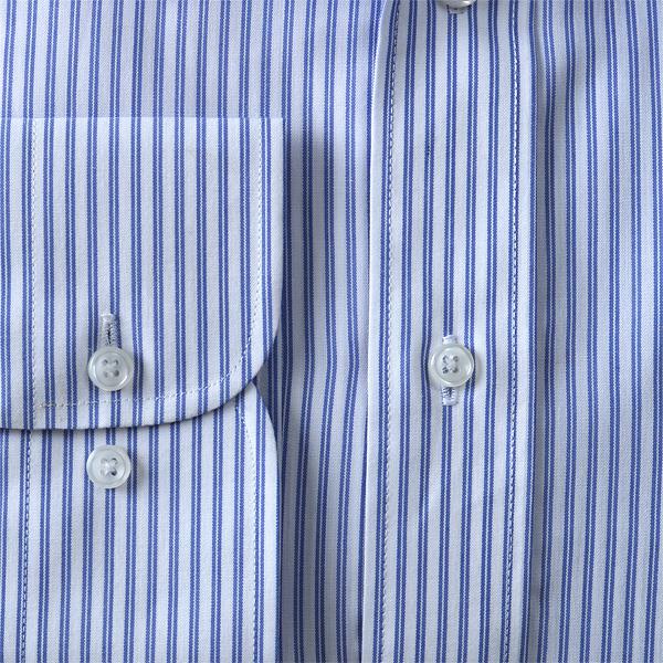 2点目半額 大きいサイズ メンズ SARTORIA BELLINI ビジネス Ｙシャツ 形態安定 先染め 長袖 ワイシャツ レギュラー ビジネスシャツ kcg73001-2
