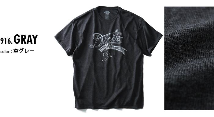 大きいサイズ メンズ Dickies ディッキーズ 半袖 Ｔシャツ グラフィック プリント 半袖 Tシャツ USA 直輸入 dks23959