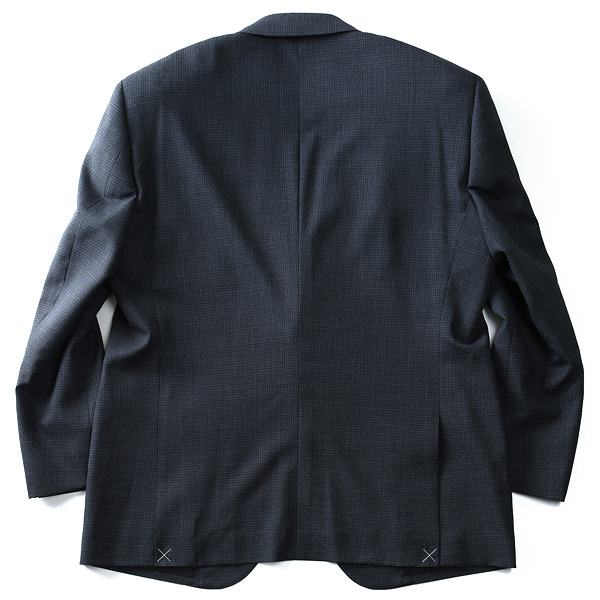 【WEB限定価格】大きいサイズ メンズ SARTORIA BELLINI ジャケット アウター ビジネス きれいめ 日本製 2ツ釦  テーラードジャケット jbj8s002