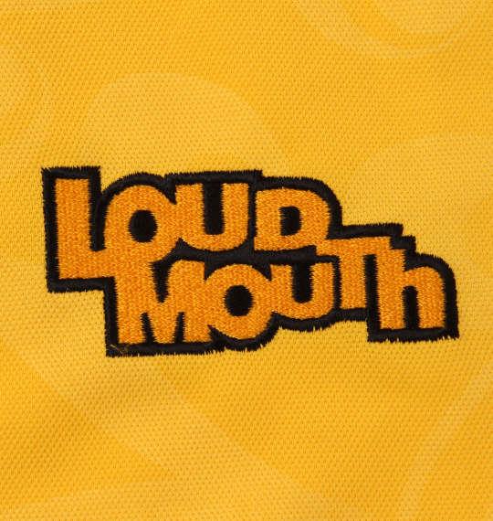 大きいサイズ メンズ LOUDMOUTH 鹿の子エンボス半袖シャツ イエロー 1178-8290-1 3L 4L 5L 6L