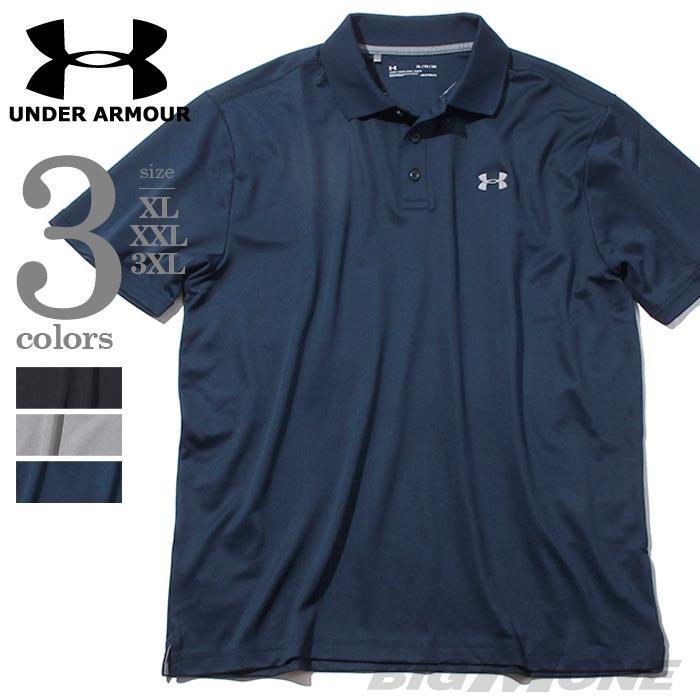 【WEB限定価格】大きいサイズ メンズ UNDER ARMOUR アンダーアーマー 半袖 ポロシャツ スポーツウェア USA 直輸入 1242755