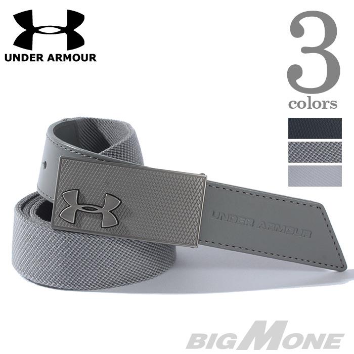 大きいサイズ メンズ UNDER ARMOUR アンダーアーマー ベルト ロゴ デザインベルト USA 直輸入 ua9114