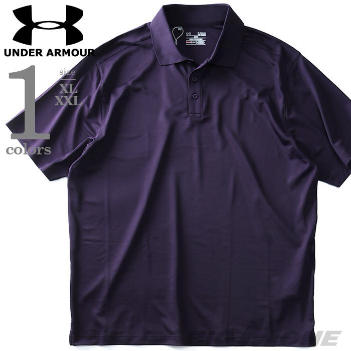 大きいサイズ メンズ UNDER ARMOUR アンダーアーマー 半袖 スポーツ ポロシャツ USA 直輸入 um0494