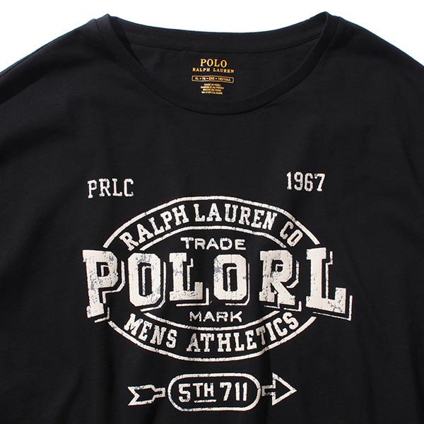 ブランドセール 【大きいサイズ】【メンズ】POLO RALPH LAUREN(ポロ ラルフローレン) 半袖デザインTシャツ【USA直輸入】3530100010125